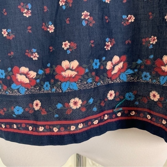 𝅺J. Crew Point Sur Flutter Sleeve Peasant Top Size XS - Picture 5 of 15